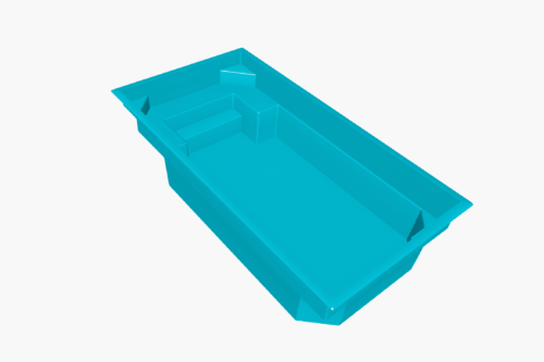 Basin - fibreglass pool shell