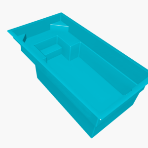 Ebb - Fibreglass Plunge Pool Shell