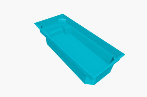 Lagoon - fibreglass pool shell