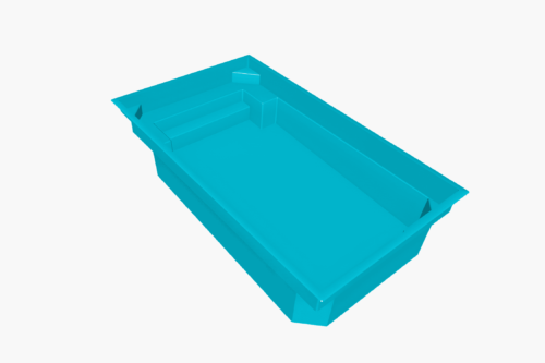Reef - fibreglass pool shell